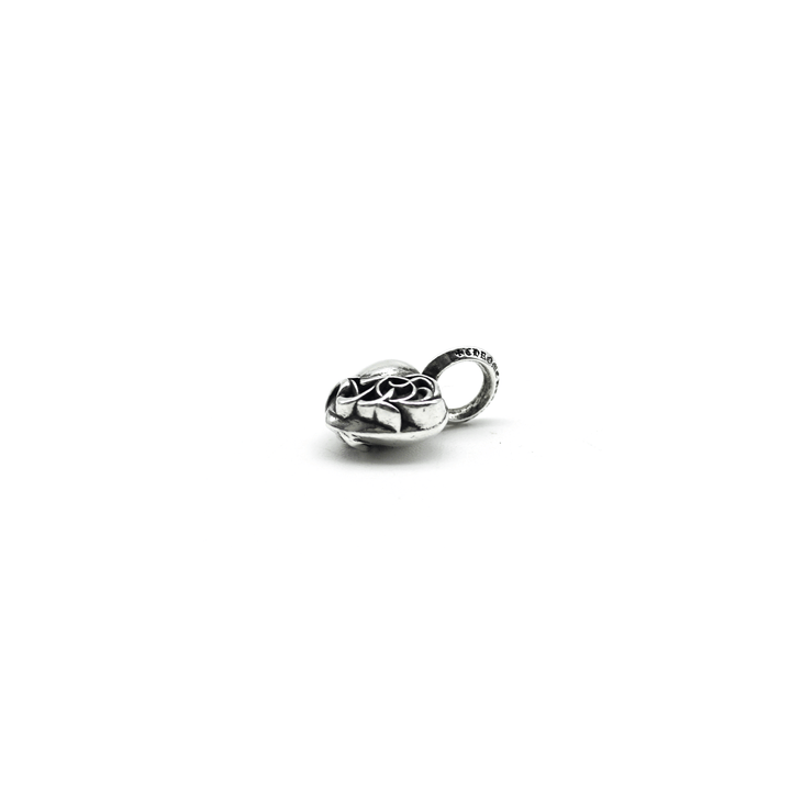 Chrome Hearts Silver Vine Heart Charm Pendant - SHENGLI ROAD MARKET