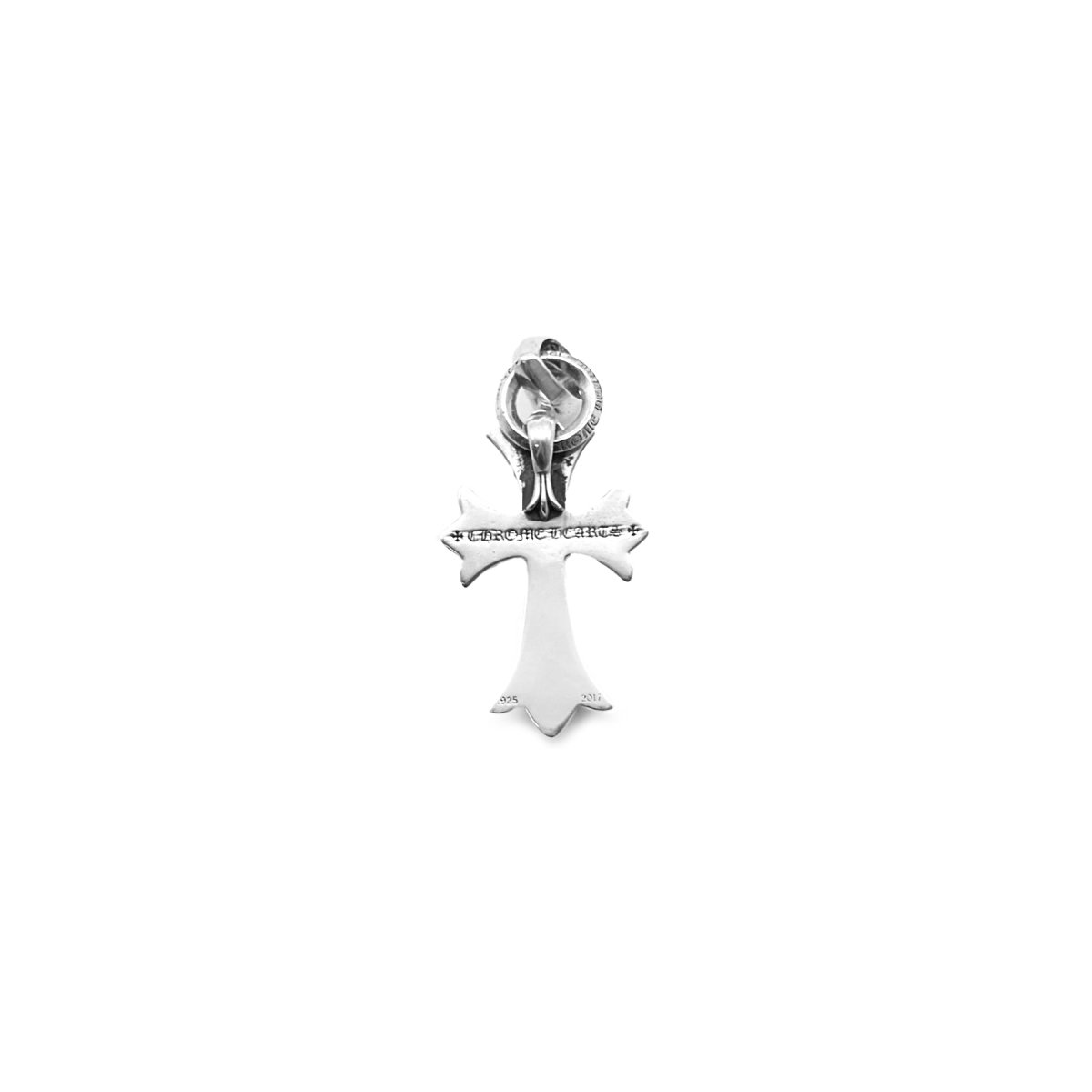 Chrome Hearts 7月いっぱいまで Chrome Hearts Silver Vine Heart Cross Pendant - SRM