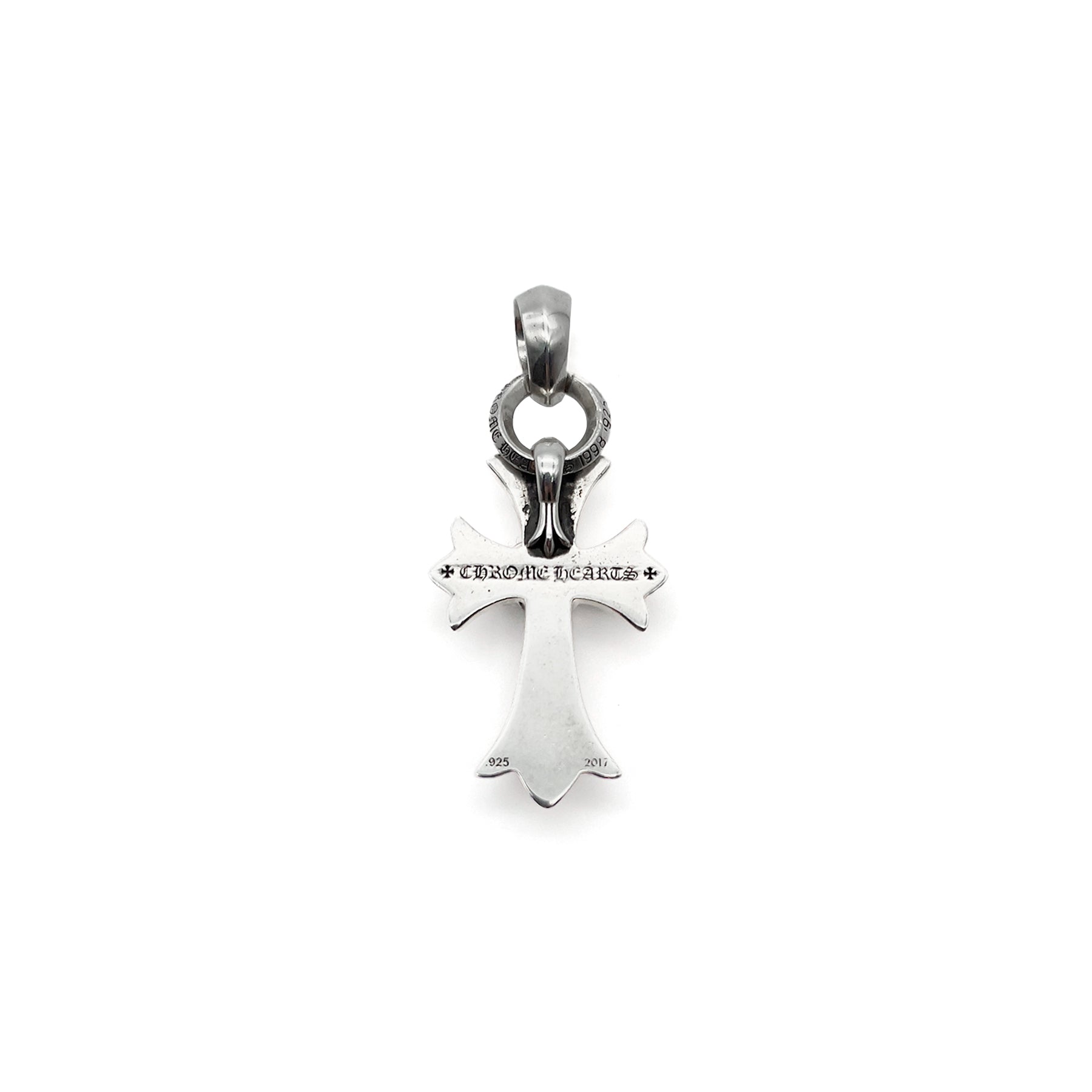 Chrome Hearts Silver Vine Heart Cross Pendant - SRM – SHENGLI ROAD