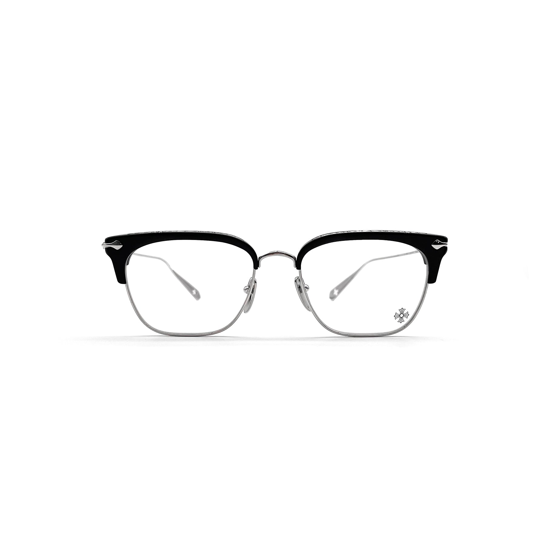 Chrome Hearts SLUNTRADICTION BK/SS Glasses Frame - SRM – SHENGLI