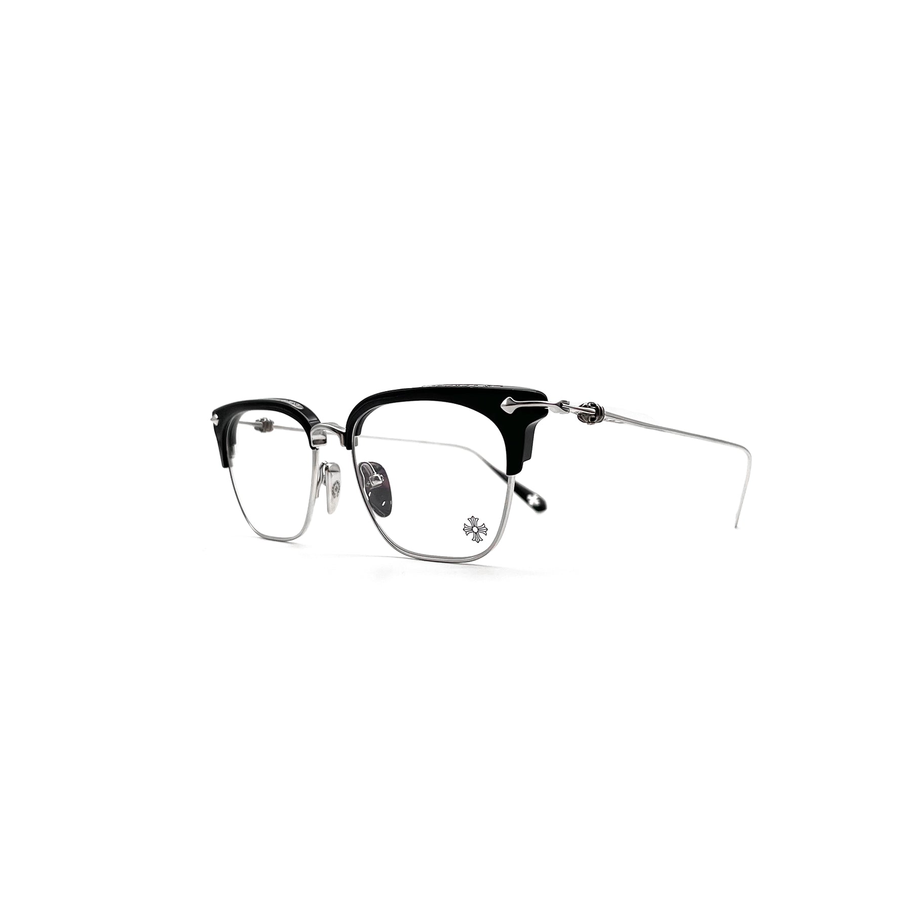 Chrome Hearts SLUNTRADICTION BK/SS Glasses Frame - SRM – SHENGLI