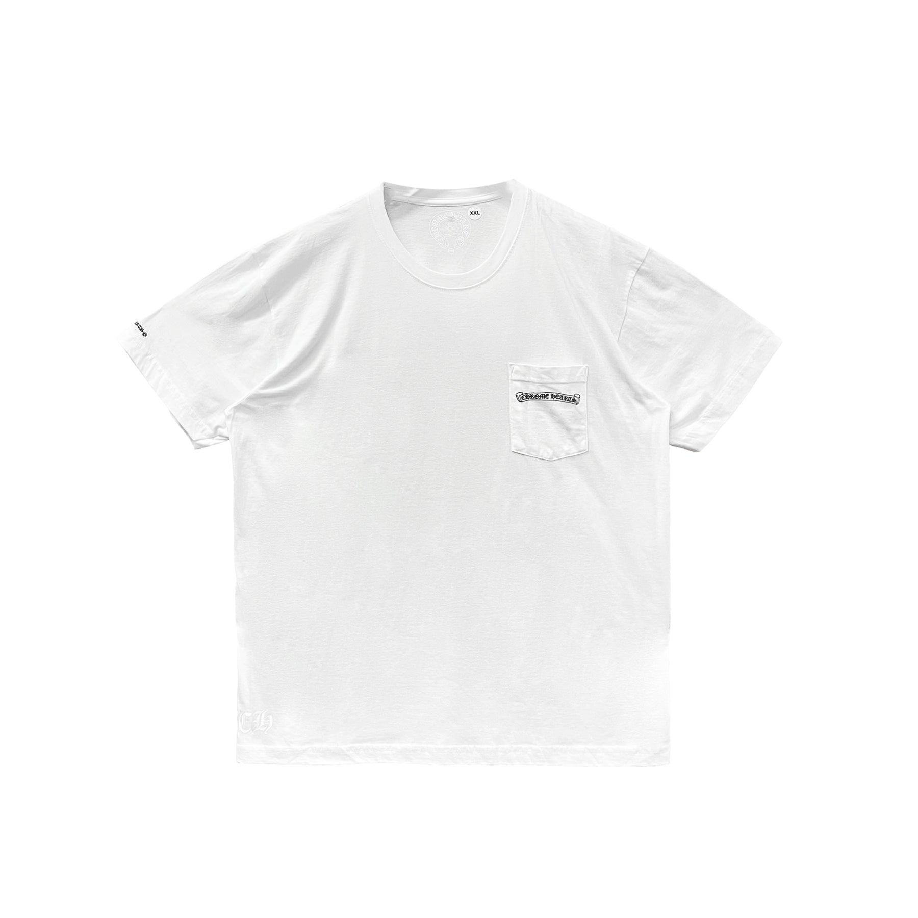 Chrome hearts スノーフレークロゴ半袖Tシャツバックフローラルクロス Chrome Hearts Snow Flake Short Sleeve Tee | SHENGLI ROAD MARKET
