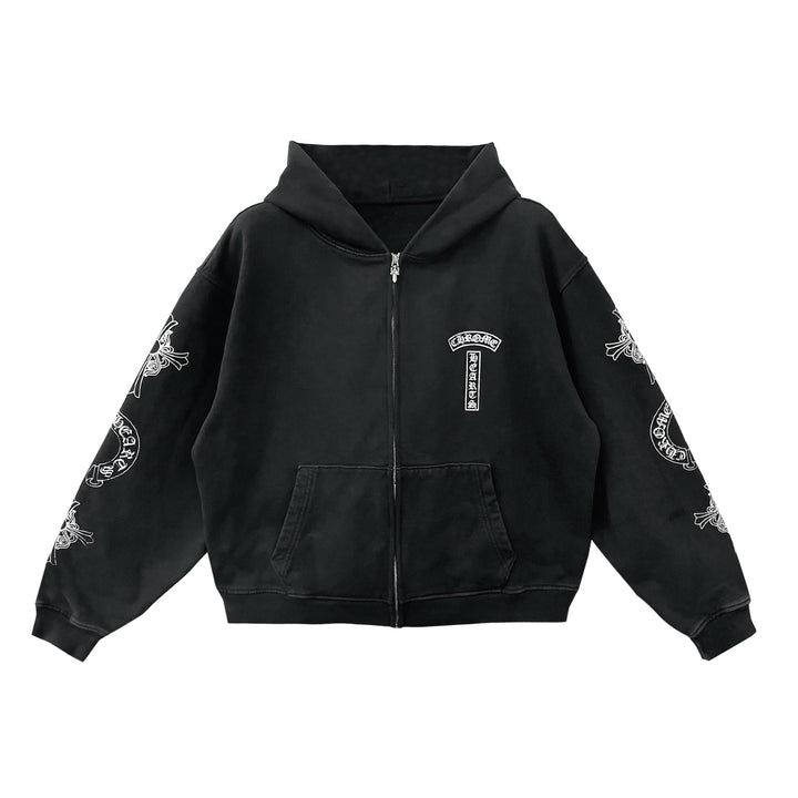 Chrome Hearts Soap & Water Zip Hoodie - SHENGLI ROAD MARKET