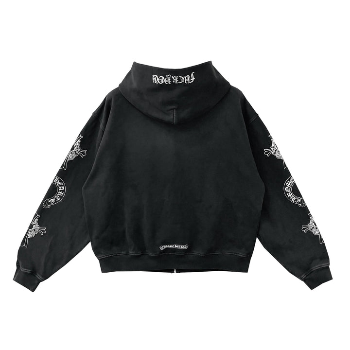 Chrome Hearts Soap & Water Zip Hoodie - SHENGLI ROAD MARKET