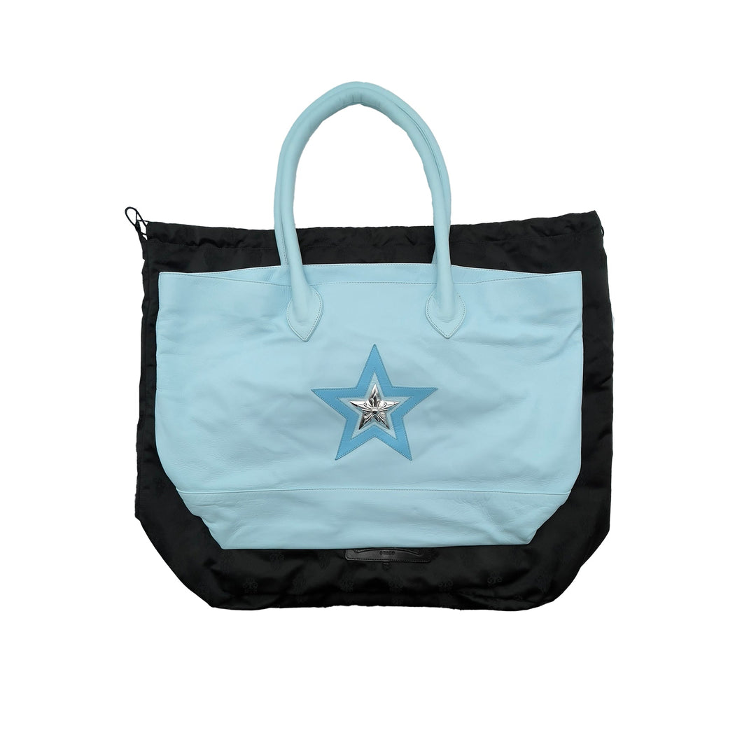 Chrome Hearts Star Patch Baby Blue Tote Bag - SHENGLI ROAD MARKET