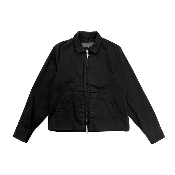 Chrome Hearts Street Meat Black Zip Up Jacket - SHENGLI ROAD MARKET