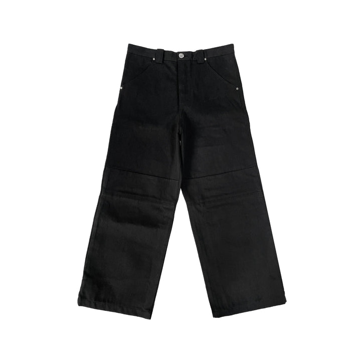 Chrome Hearts Street Sweeper Denim Pants Black - SHENGLI ROAD MARKET