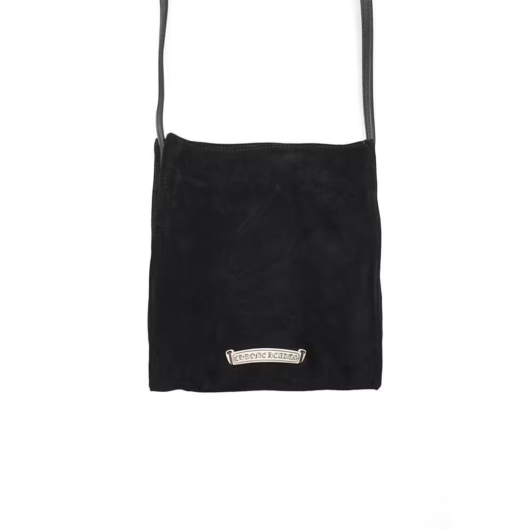 Chrome Hearts Suede Triple Cross Shoulder Bag - SHENGLI ROAD MARKET