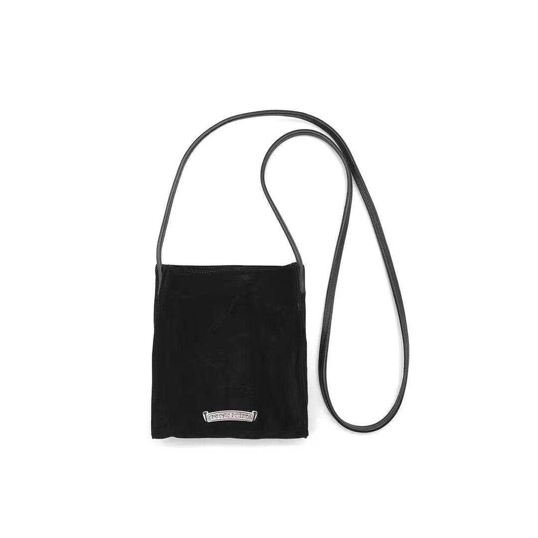 Chrome Hearts Suede Triple Cross Shoulder Bag - SHENGLI ROAD MARKET