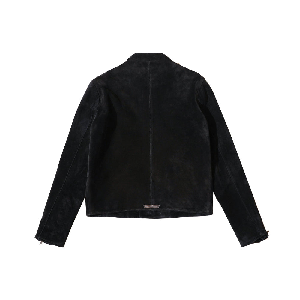 Chrome Hearts Suede Zip Jacket - SHENGLI ROAD MARKET