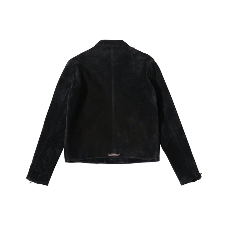 Chrome Hearts Suede Zip Jacket - SHENGLI ROAD MARKET