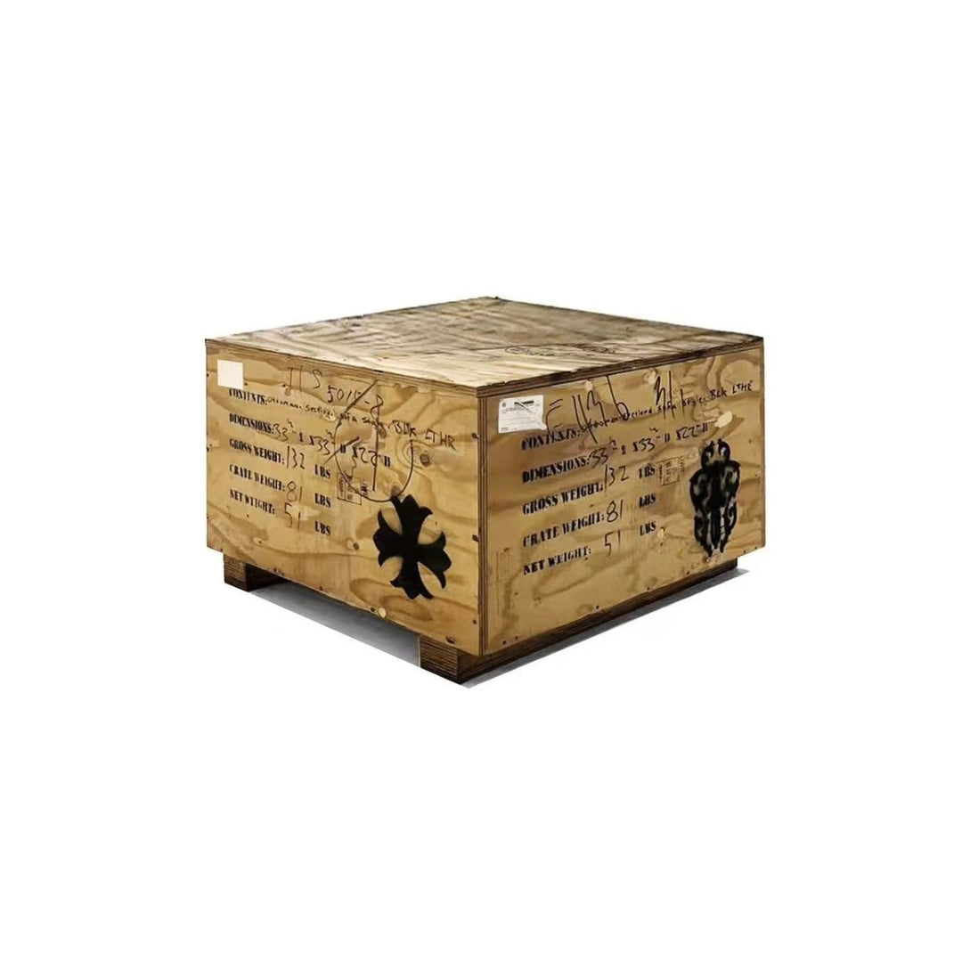 Chrome Hearts Sword Cross Painted Wooden Box - SHENGLI ROAD MARKET