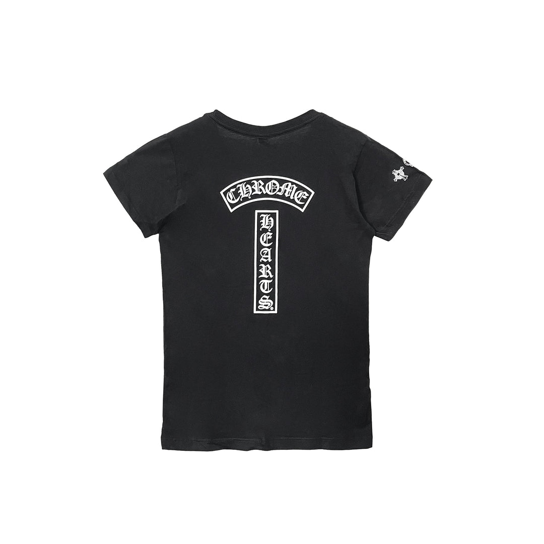 Chrome Hearts T Bar Logo Short Sleeve Tee - SHENGLI ROAD MARKET