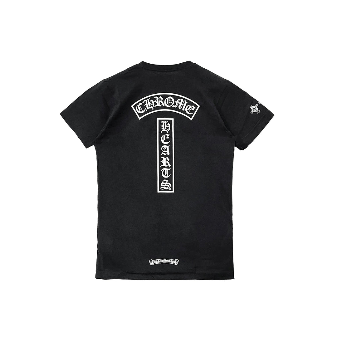 Chrome Hearts T Bar Logo Short Sleeve Tee - SHENGLI ROAD MARKET