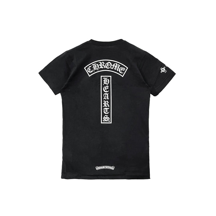 Chrome Hearts T Bar Logo With Pocket Short Sleeve Tee - SHENGLI ROAD MARKET