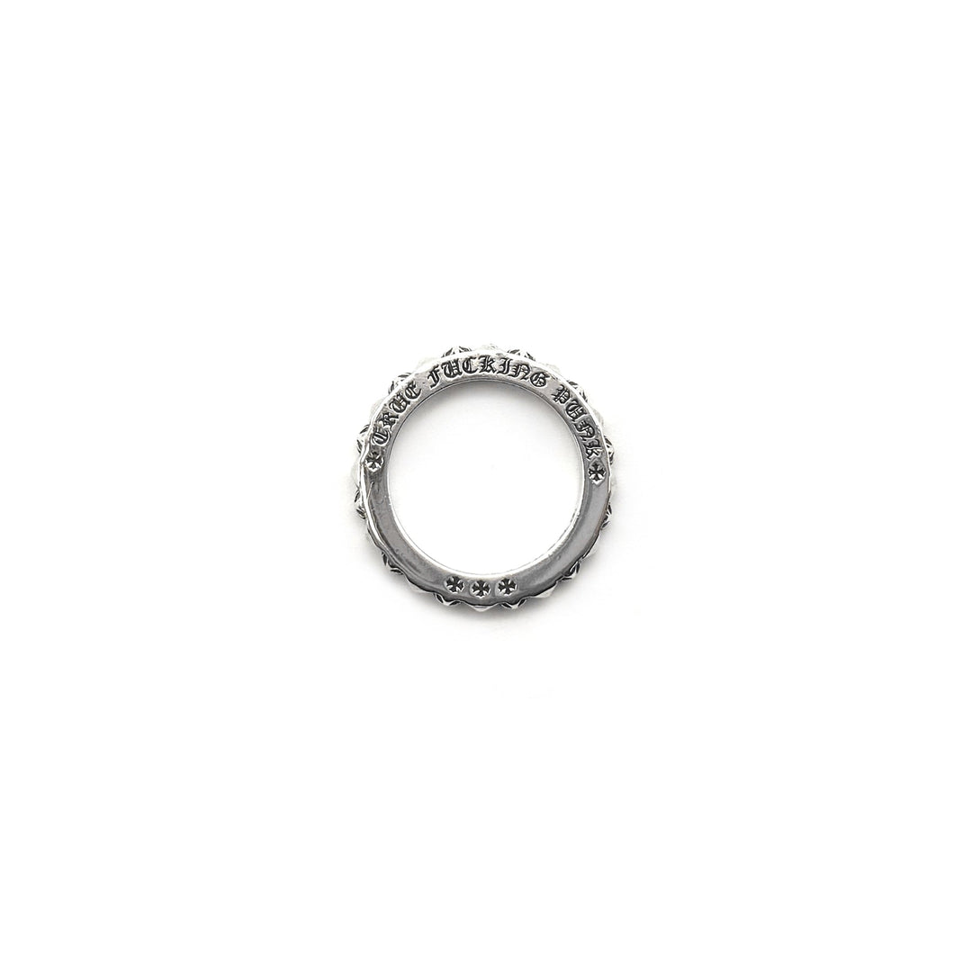 Chrome Hearts TFP Cross Band Ring Silver - SHENGLI ROAD MARKET