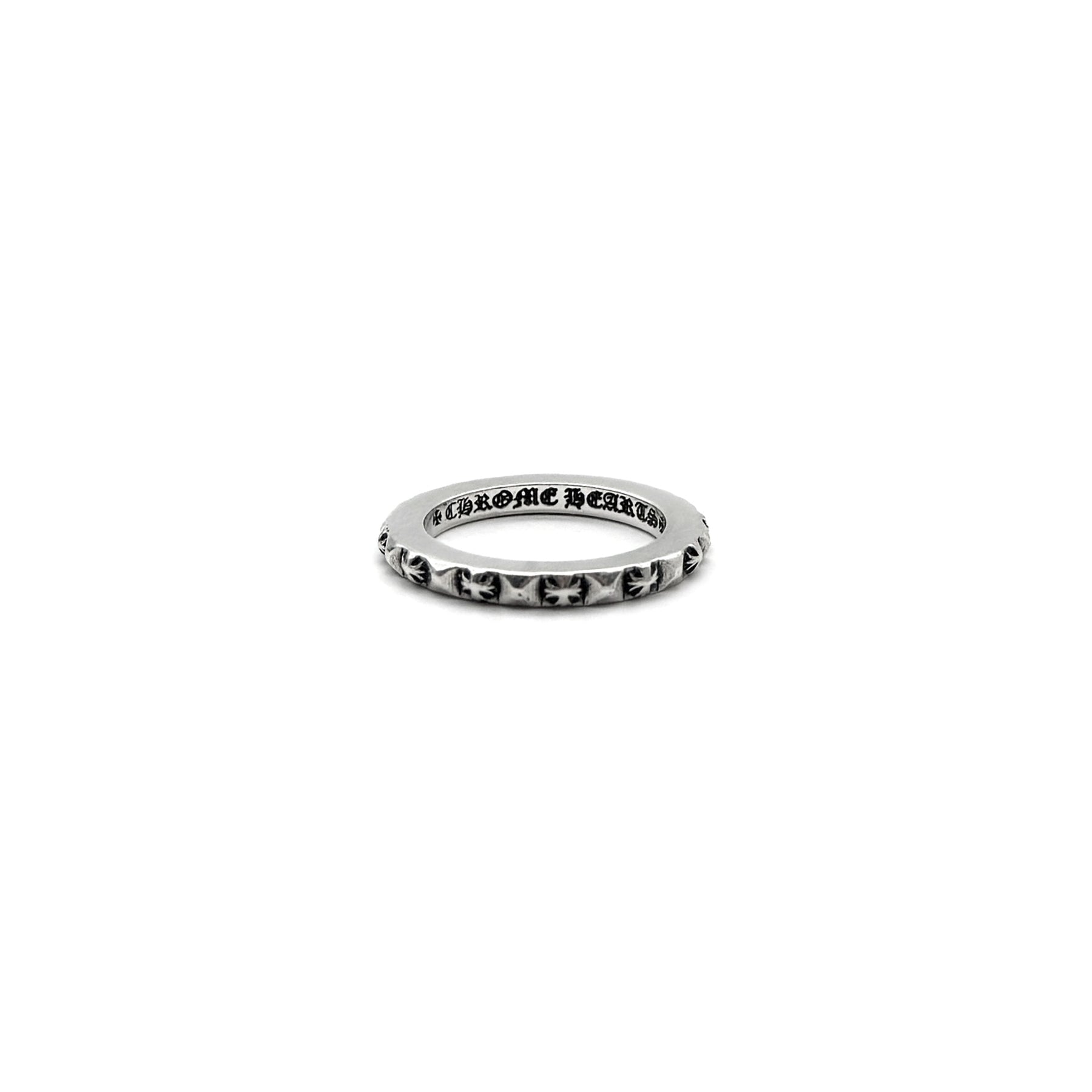 R、CHROME HEARTS クロスバンドリング シルバー Chrome Hearts TFP Cross Silver Band Ring - SRM – SHENGLI ROAD MARKET