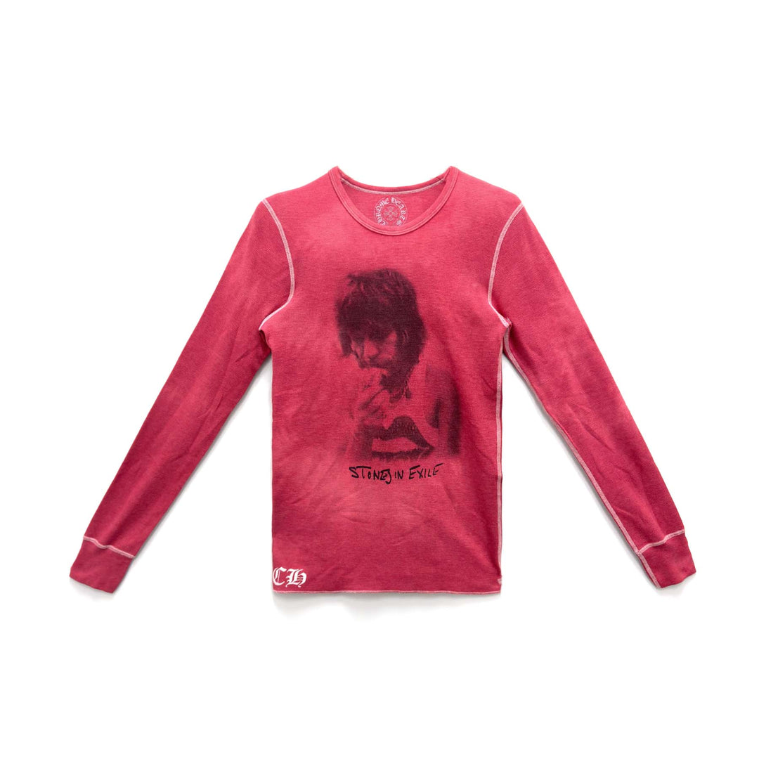 Chrome Hearts The Rolling Stones Waffle Long Sleeve Tee - SHENGLI ROAD MARKET