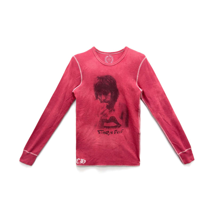 Chrome Hearts The Rolling Stones Waffle Long Sleeve Tee - SHENGLI ROAD MARKET