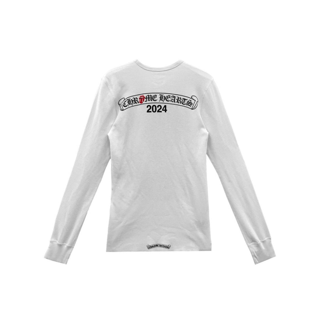 Chrome Hearts The Rolling Stones Waffle Long Sleeve Tee - SHENGLI ROAD MARKET