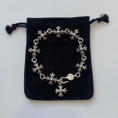 Chrome Hearts Tiny CH Plus Bracelet - SHENGLI ROAD MARKET