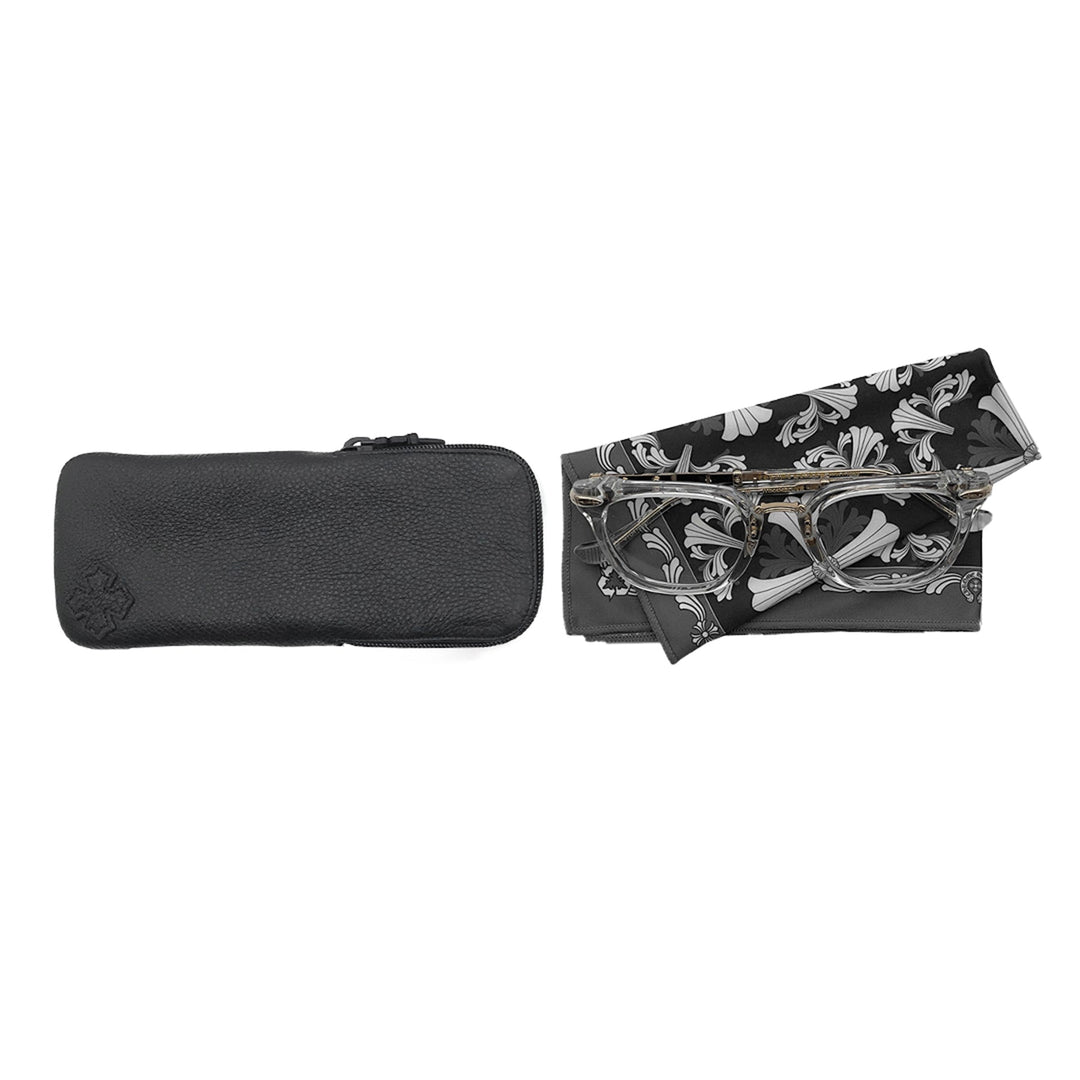 Chrome Hearts TITANASLUVR CRYS/GP Glasses Frame - SHENGLI ROAD MARKET