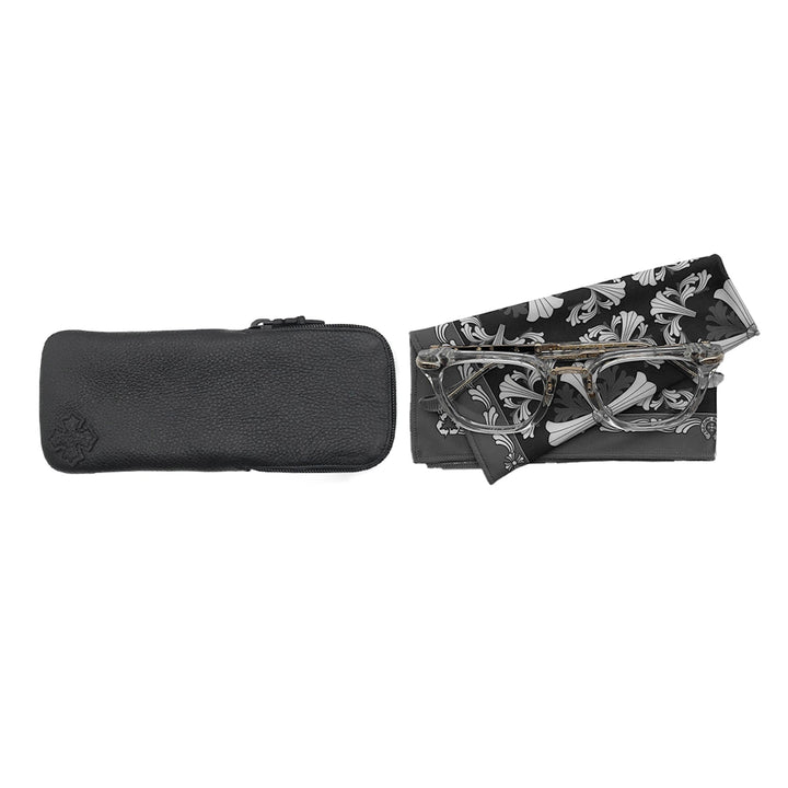 Chrome Hearts TITANASLUVR CRYS/GP Glasses Frame - SHENGLI ROAD MARKET