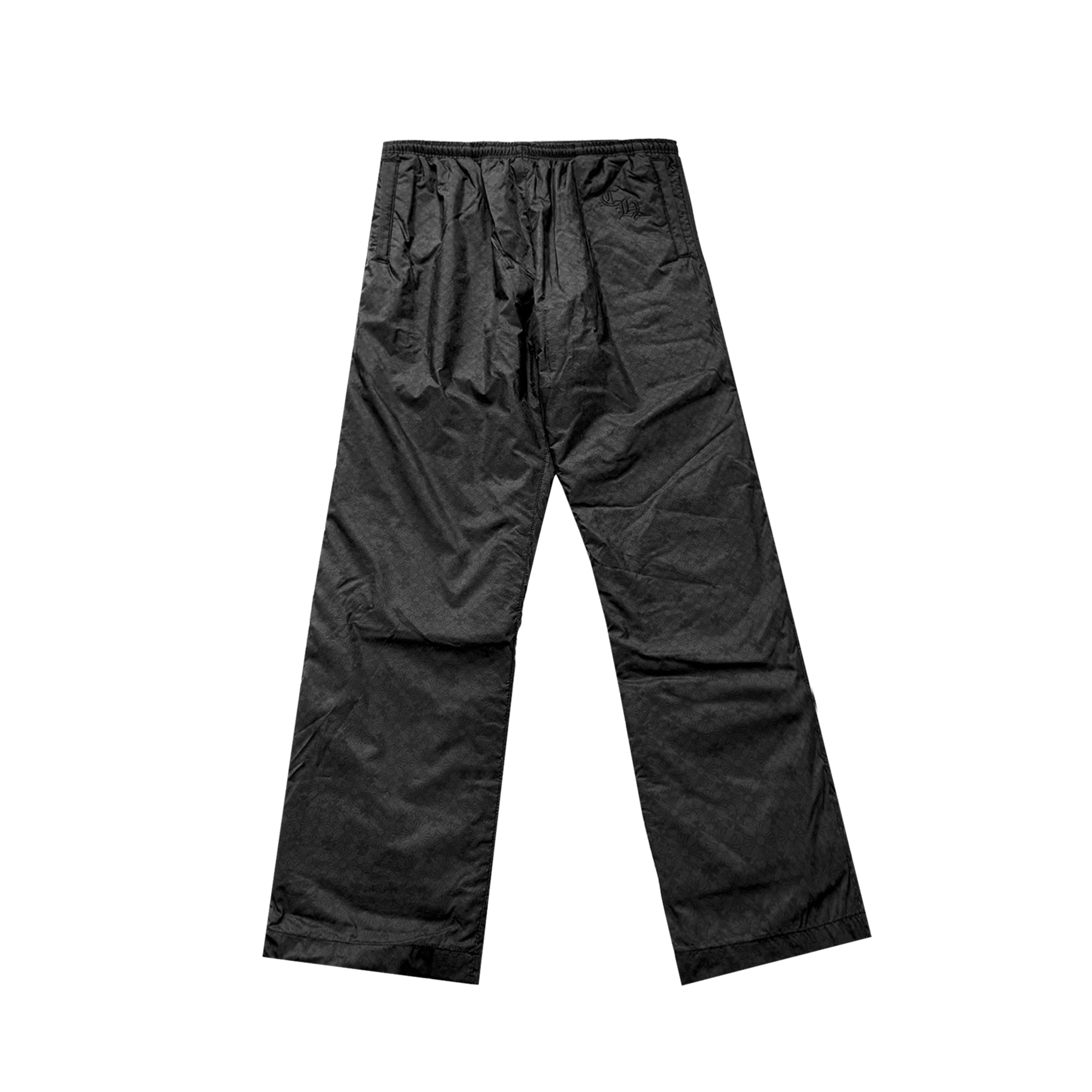 急ぎ！限定出品！クロムハーツChrom hearts slacks pants CHROME HEARTS(クロムハーツ) フレアニーレザーパンツ ブラック サイズ
