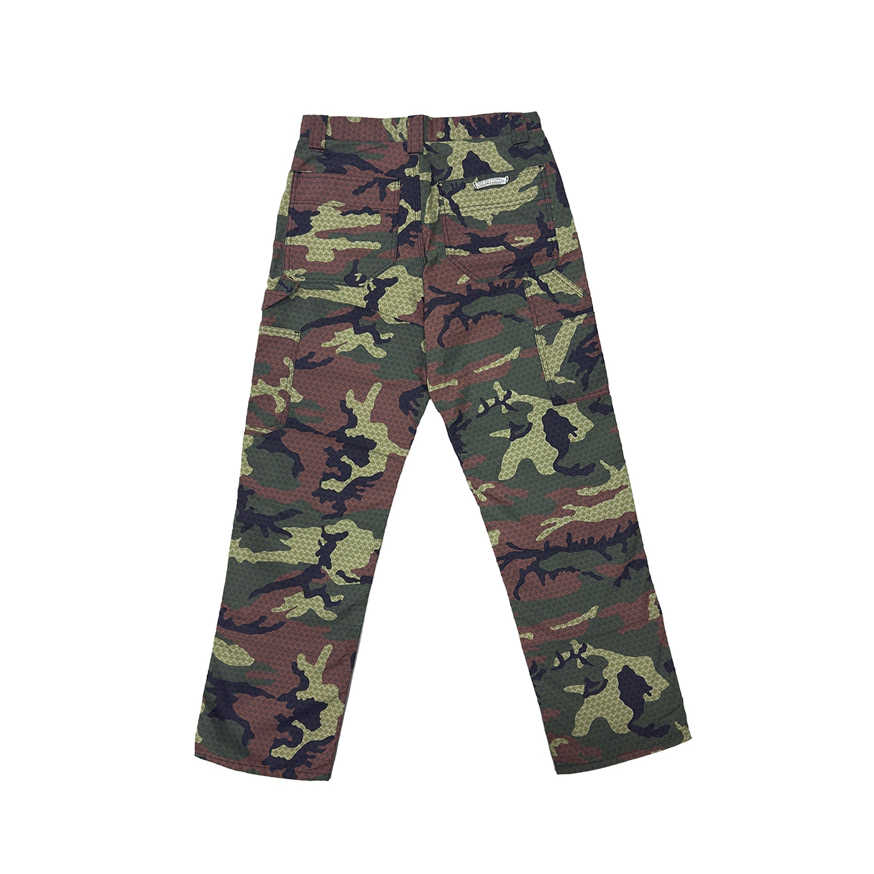 Chrome Hearts Tonal Monogram Camouflage Double Knee Carpenter