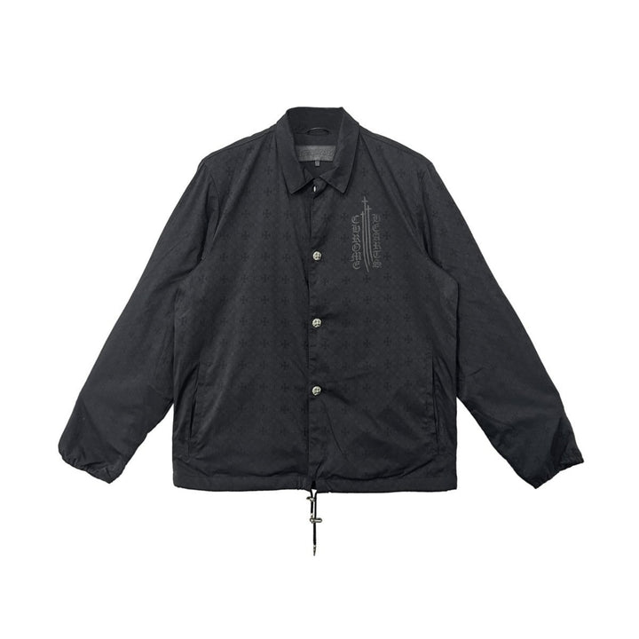 Chrome Hearts モノグラム クロス パターン スクリプト ロゴ ジャケット