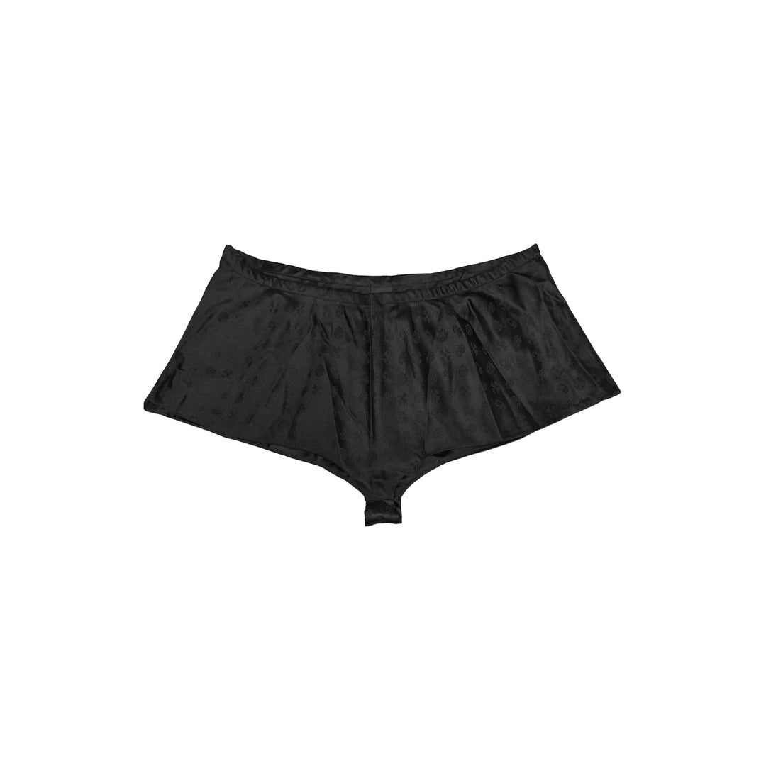 Chrome Hearts Tonal Monogram Cross Silk Shorts - SHENGLI ROAD MARKET