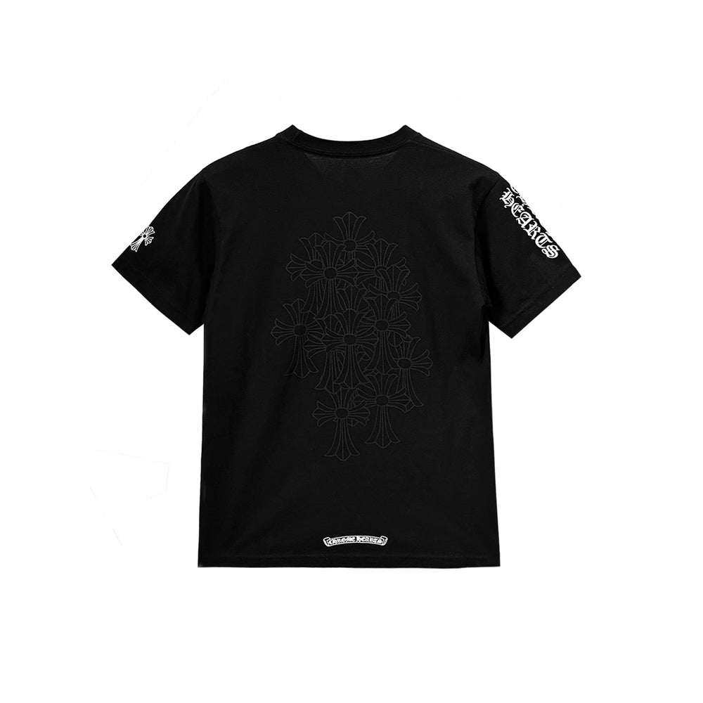 Chrome Hearts Tonal Phantom Cross Scroll Label Tee - SHENGLI ROAD MARKET