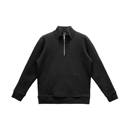 Chrome Hearts Triple Cross Embroidered Half Zip Hoddie - SHENGLI ROAD MARKET