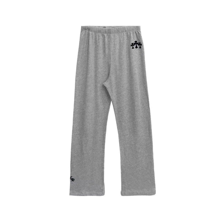 Chrome Hearts Triple Cross Grey Pants - SHENGLI ROAD MARKET