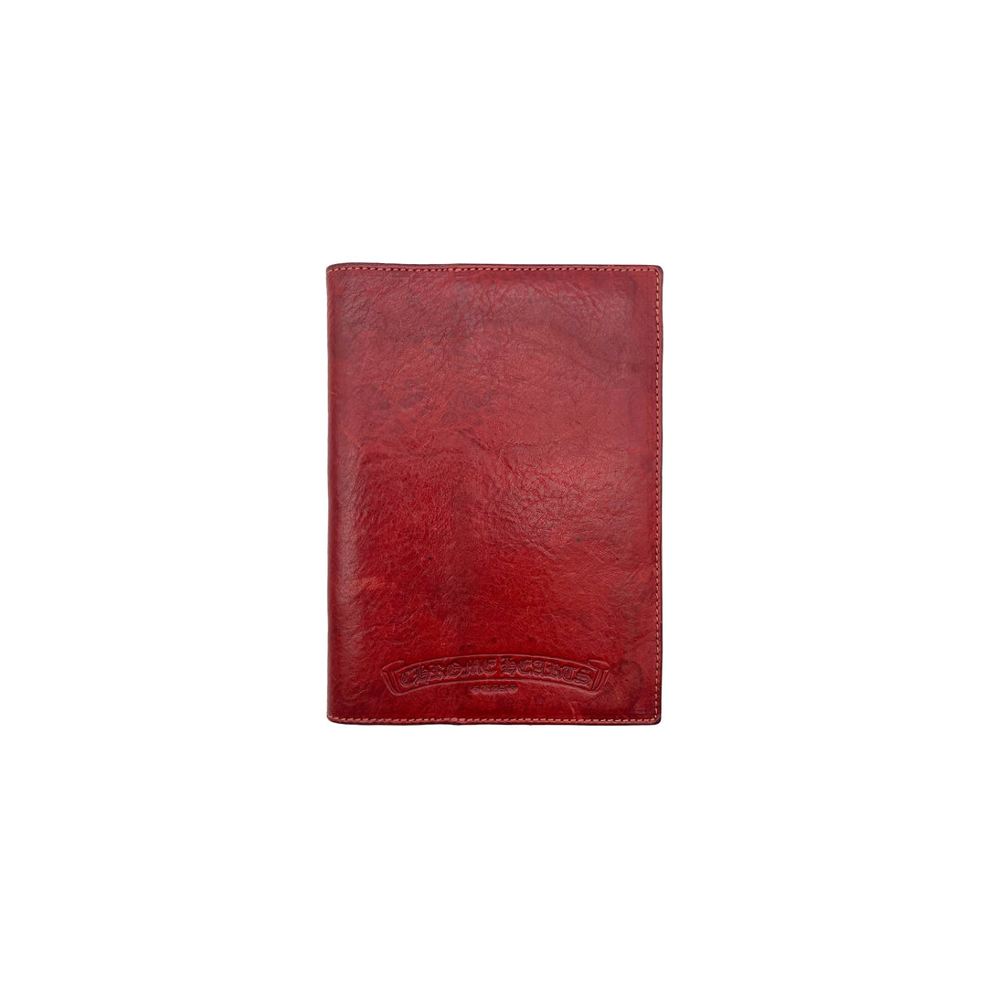 Chrome Hearts Triple Cross Leather Patch Passport Holder - SHENGLI ROAD MARKET