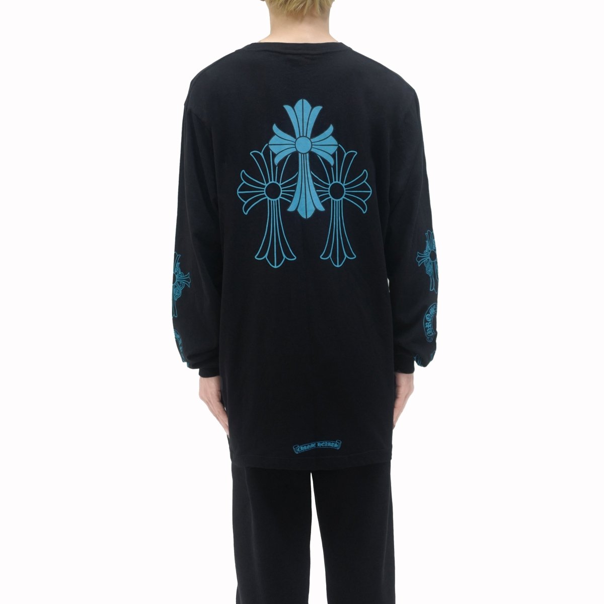 Tシャツ・カットソー Chrome Hearts Triple Cross Logo L/S T-shirt Chrome Hearts Triple Cross Logo L/S T-Shirt - SRM – SHENGLI