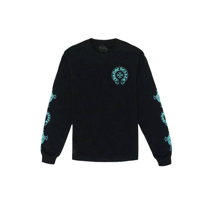 Chrome Hearts Triple Cross Logo L/S T-Shirt - SHENGLI ROAD MARKET