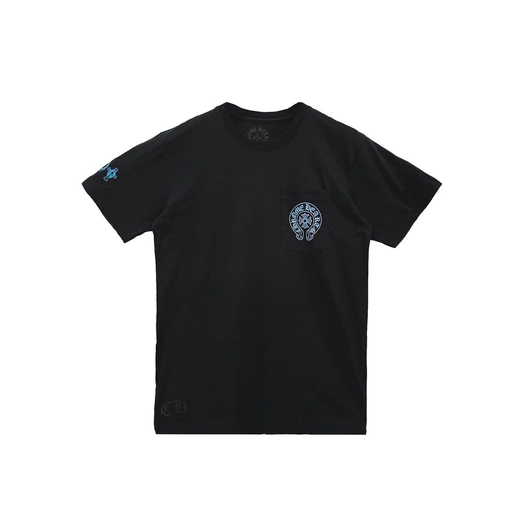 Chrome Hearts Triple Cross Logo Short Sleeve T-shirt - SHENGLI ROAD MARKET