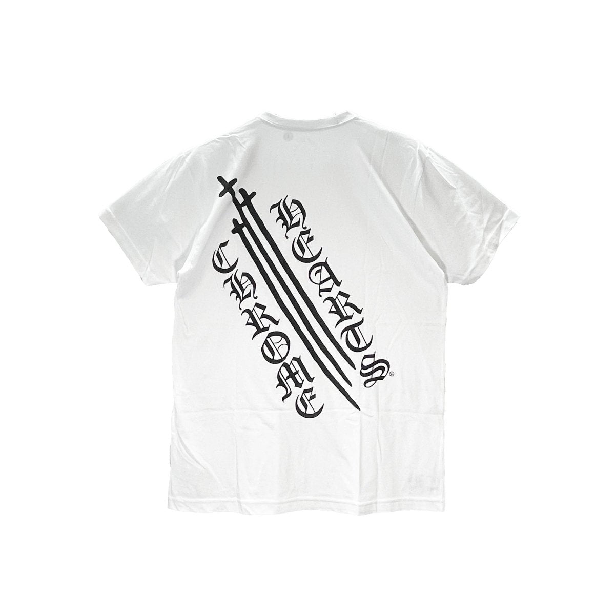 Chrome Hearts Triple Cross on Back Short Sleeve T-shirt -SRM