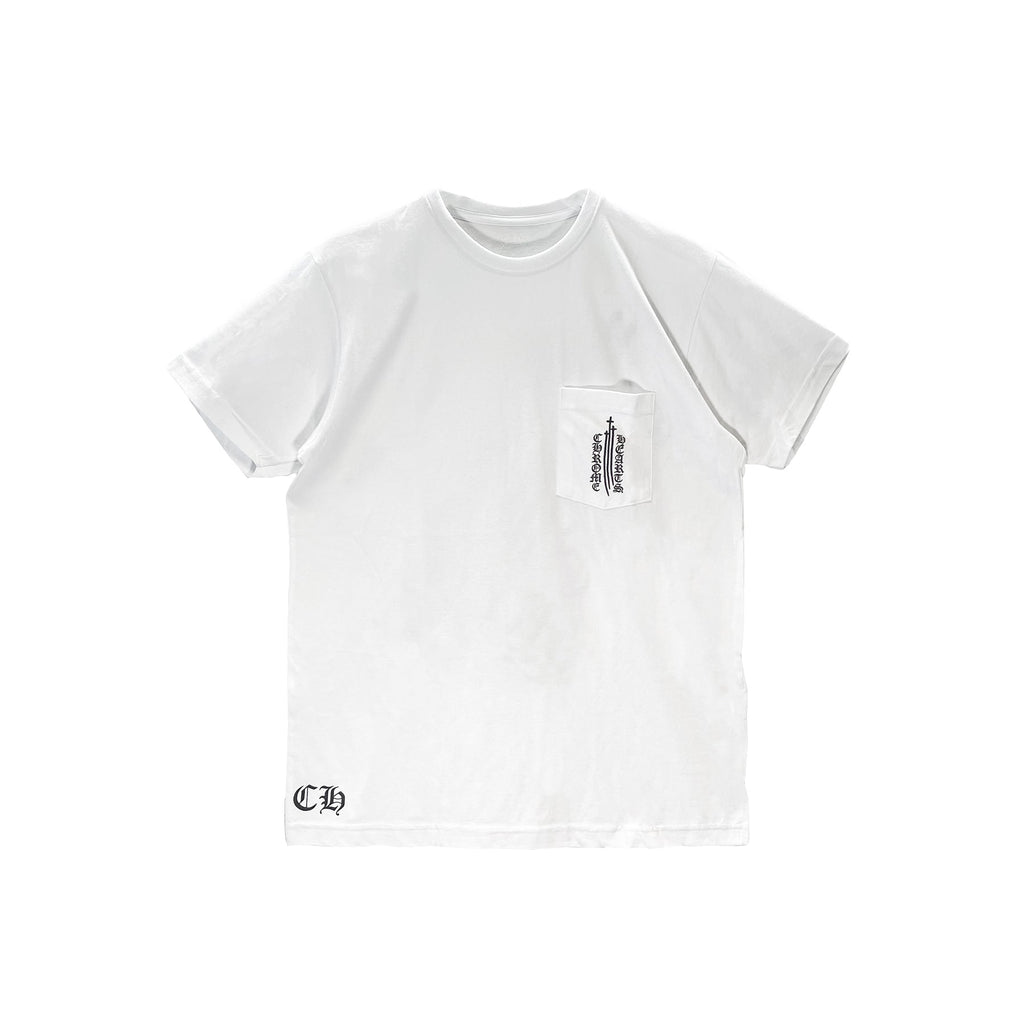 Chrome Hearts Triple Cross on Back Short Sleeve T-shirt -SRM