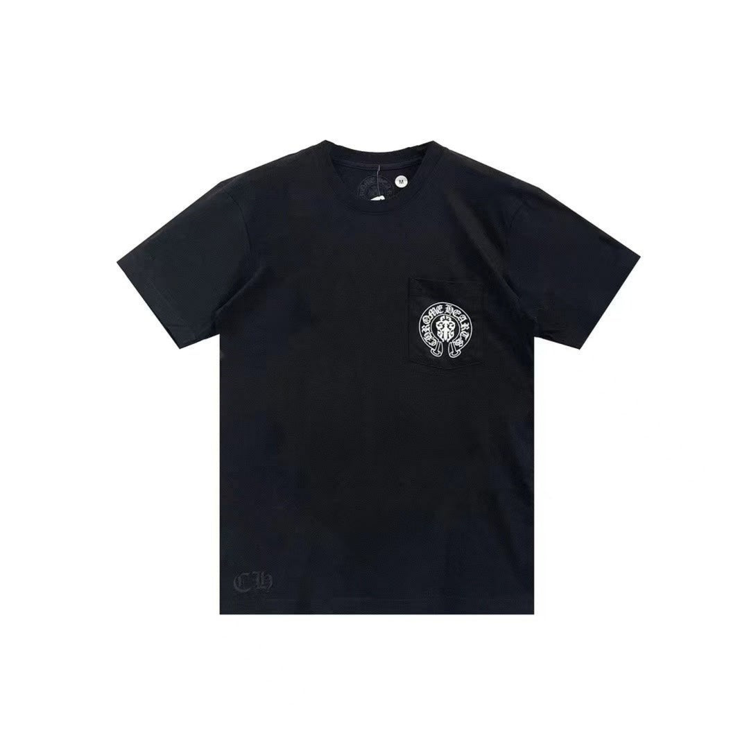 Chrome Hearts USA 国旗 ホースシュー ロゴ T シャツ