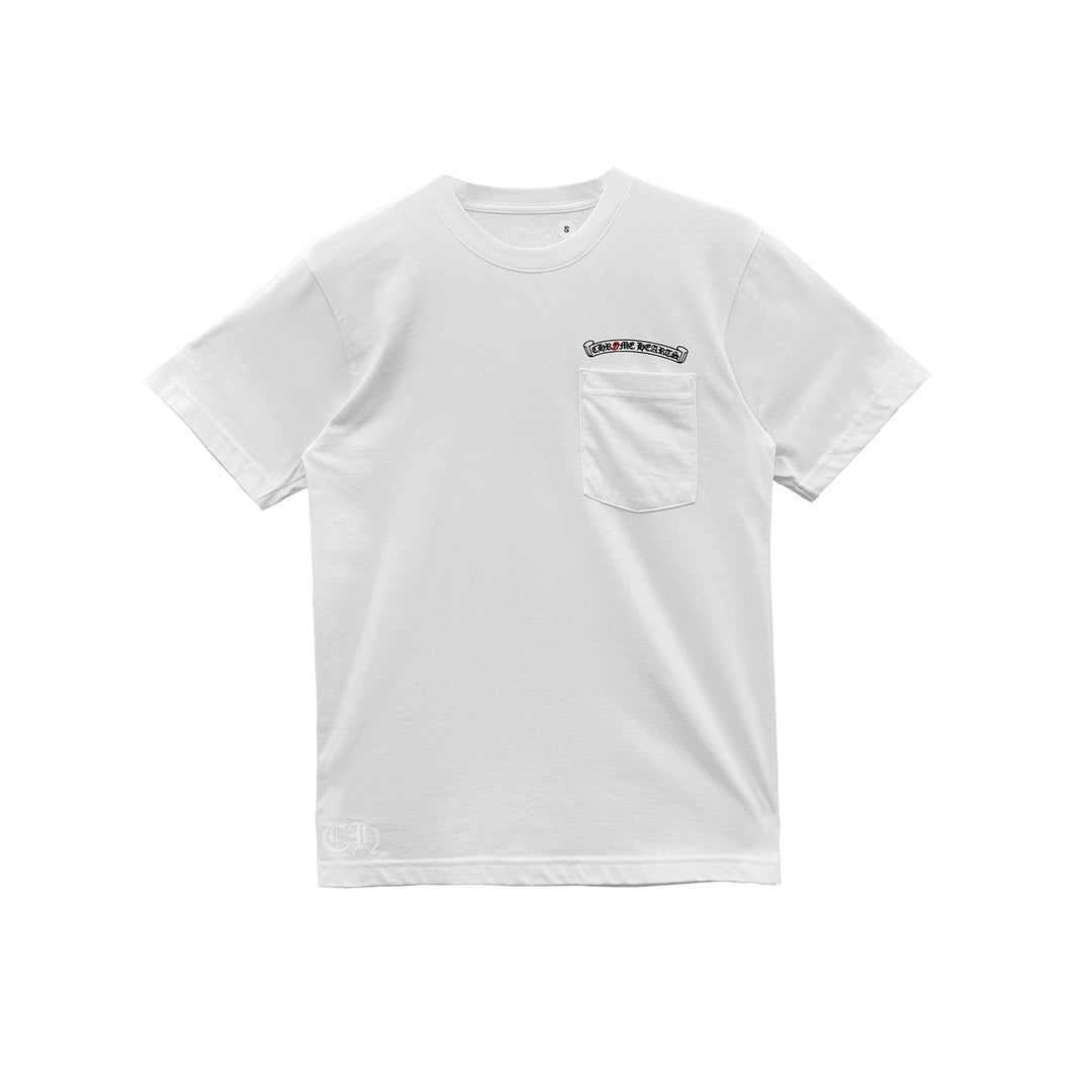 Chrome Hearts Vegas Exclusive Rolling Stones Tongue Short Sleeve T-Shirt Tee - SHENGLI ROAD MARKET