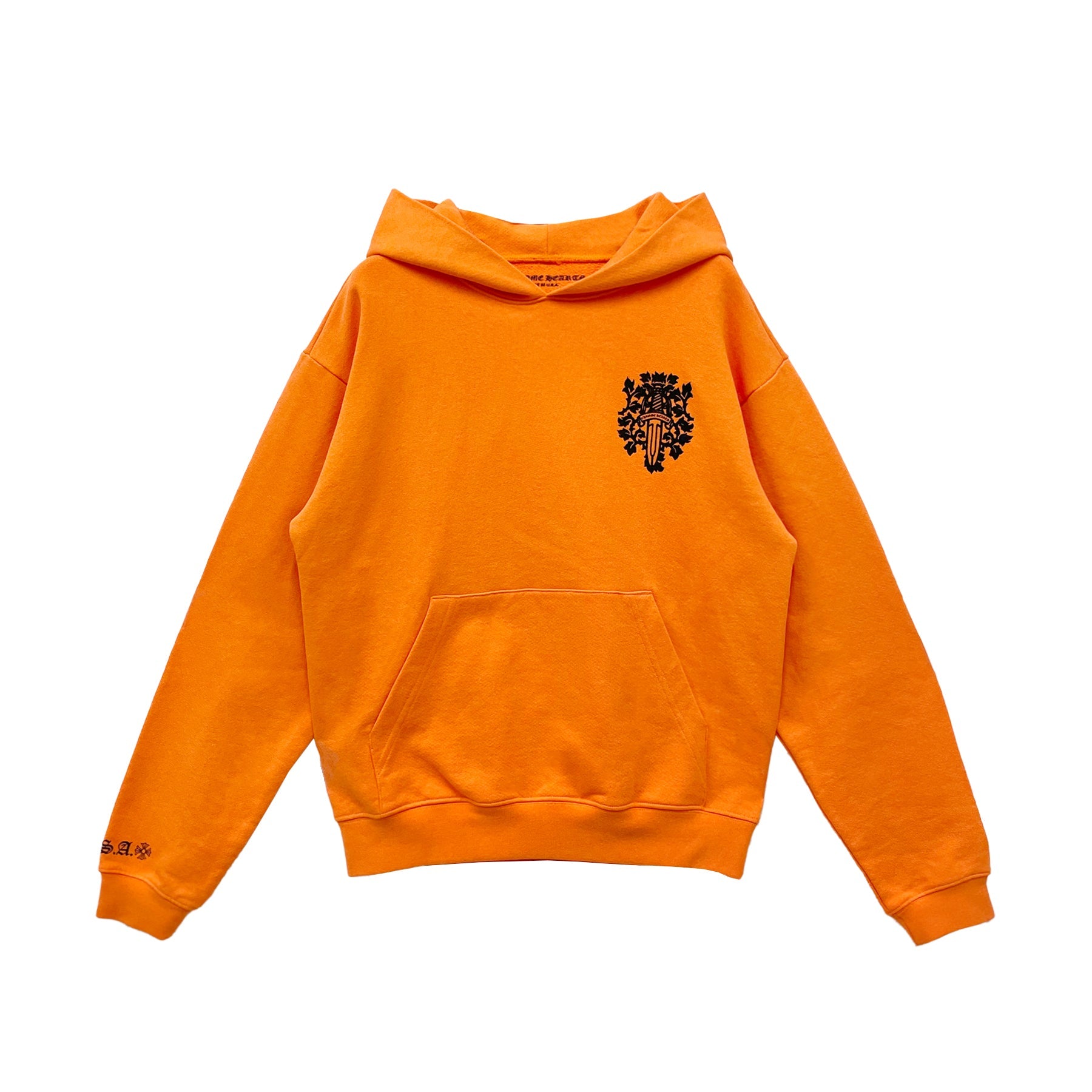 CHROMEHEARTS VINE DGR SWTSHRT オレンジ L クロム