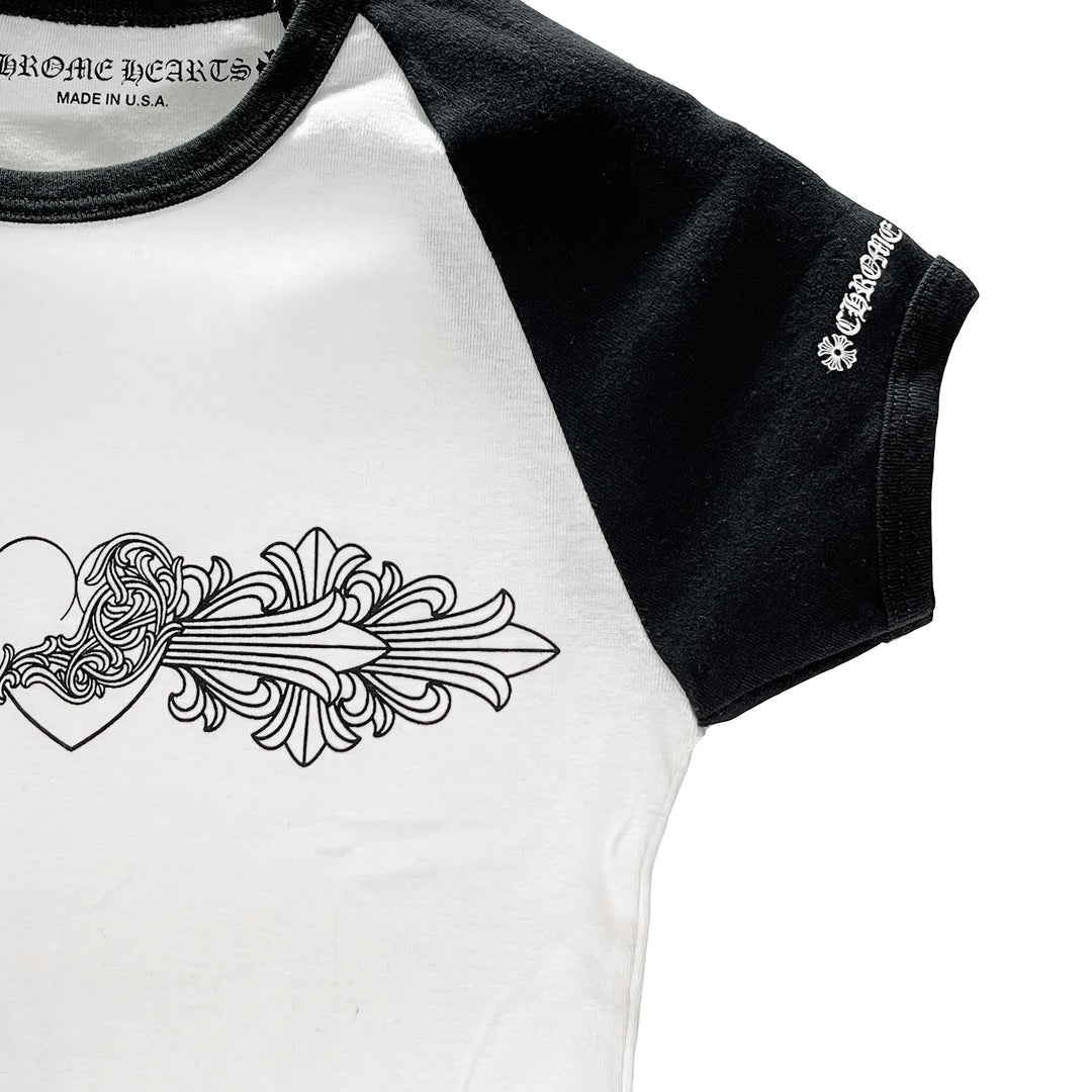 Chrome Hearts Vine Logo Cropped Babyshirt Tee - SHENGLI ROAD MARKET