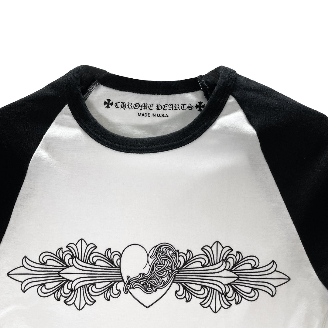 Chrome Hearts Vine Logo Cropped Babyshirt Tee - SHENGLI ROAD MARKET