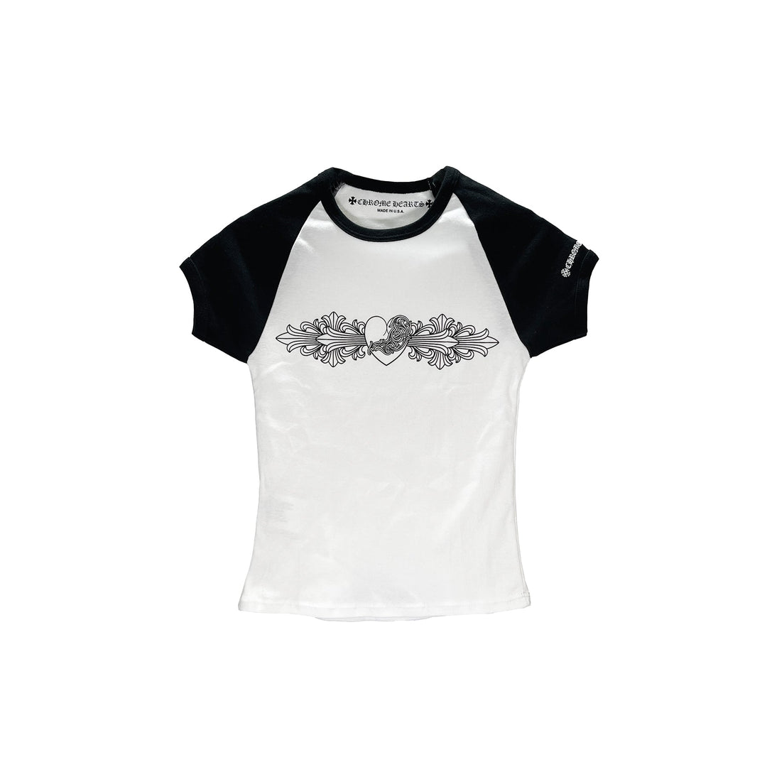 Chrome Hearts Vine Logo Cropped Babyshirt Tee - SHENGLI ROAD MARKET