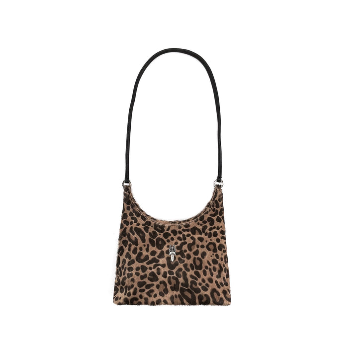 Chrome Hearts VIV Horsehair Leopard Pattern Underarm Bag - SHENGLI ROAD MARKET
