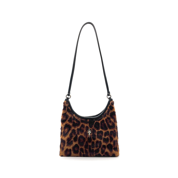 Chrome Hearts Viv Leopard Pony Hair Shoulder Bag - SHENGLI ROAD MARKET