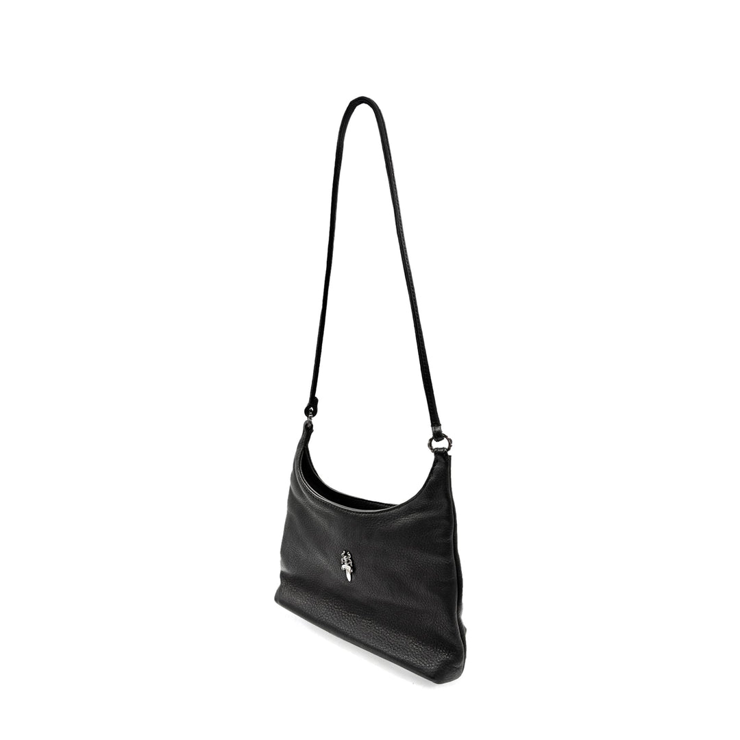 Chrome Hearts Viv Silver Dagger Black Bag - SHENGLI ROAD MARKET