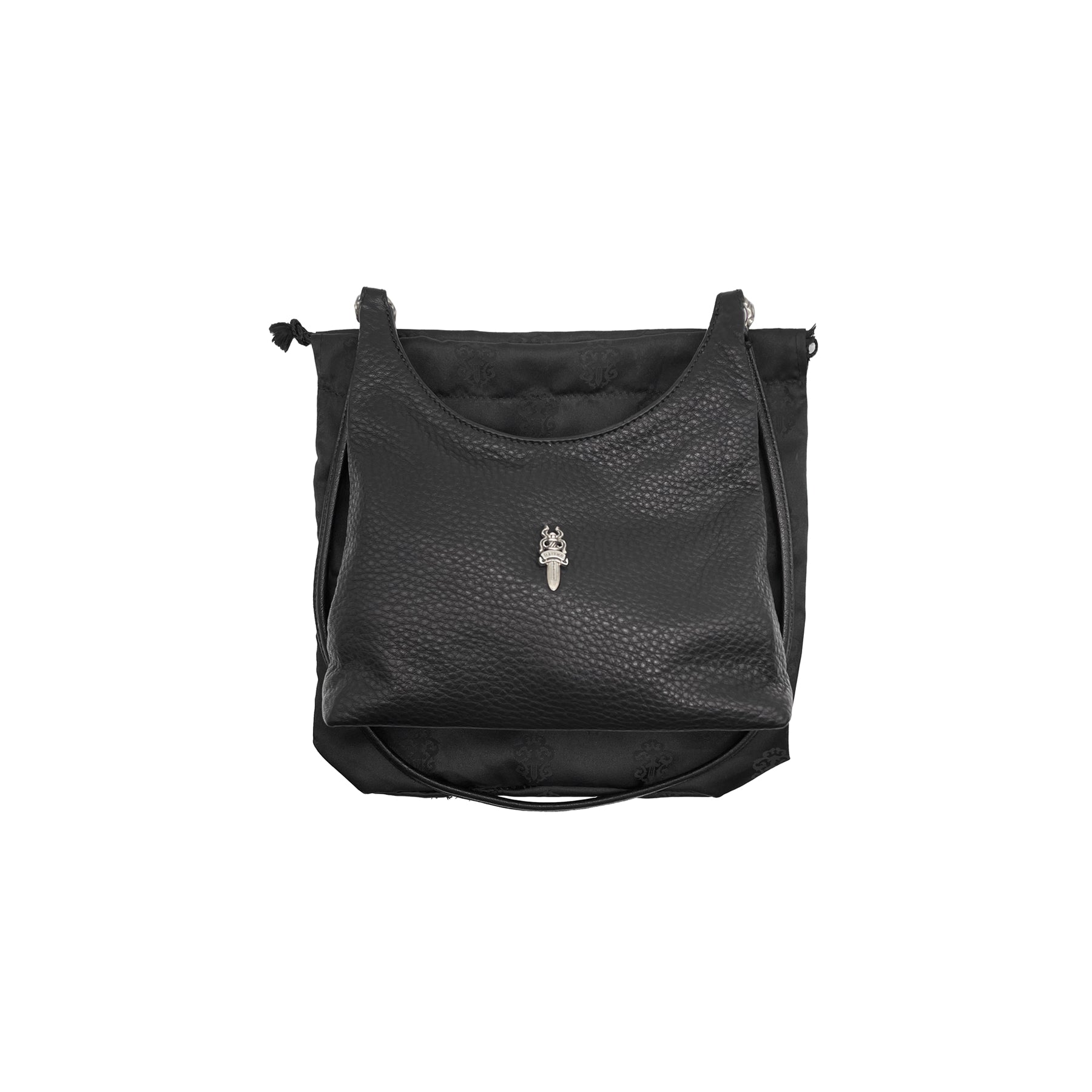 クロムハーツ CHROME HEARTS VIV　LTHR DAGGER BAG Chrome Hearts Leather Viv Dagger - Black Shoulder Bags, Handbags